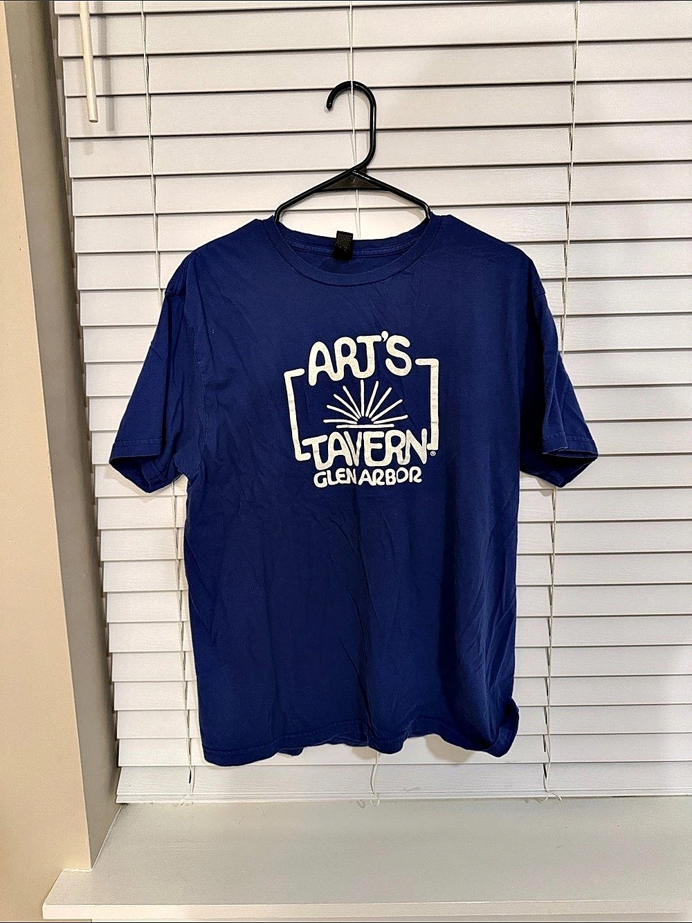 Gildan Arts Tavern Glen Arbor graphic tee Graphic Tee in Blue Size Large
